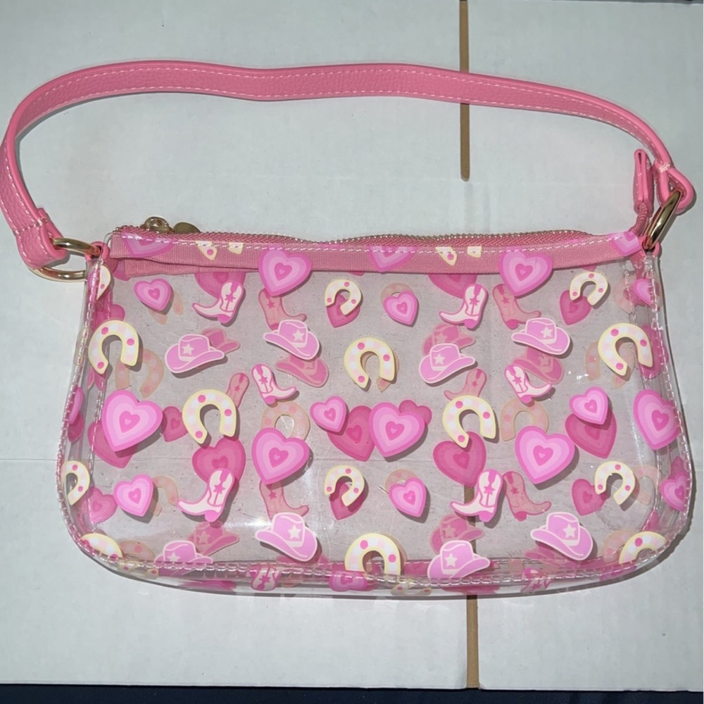 Frasier Sterling Cowgirl Cute Shoulder Bag in Pink